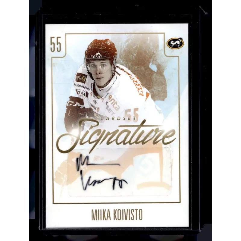2017-18 Cardset Signature - Miika Koivisto /125
