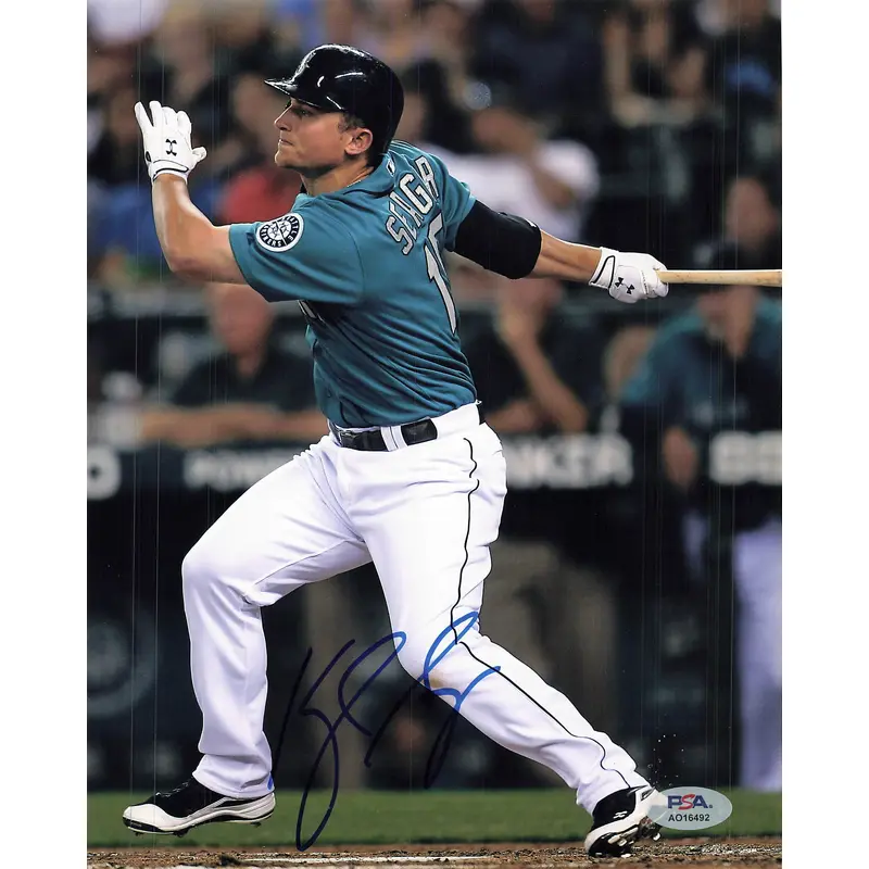 Kyle Seager signed 8x10 photo PSA/DNA Seattle Mariners Autographed