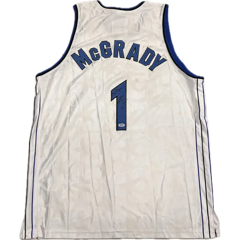 Tracy McGrady signed jersey PSA/DNA Orlando Magic Autographed