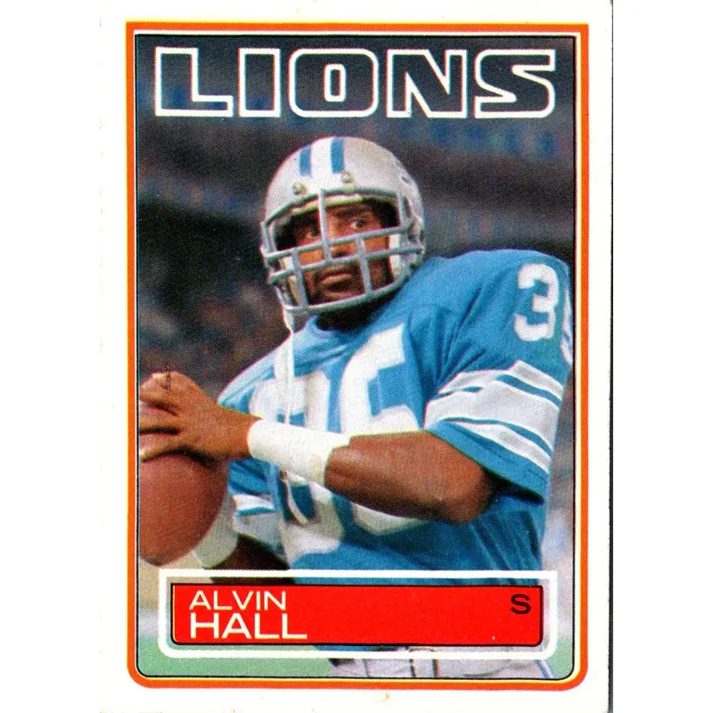 1983 Topps Alvin Hall #65 Rookie NM-MT