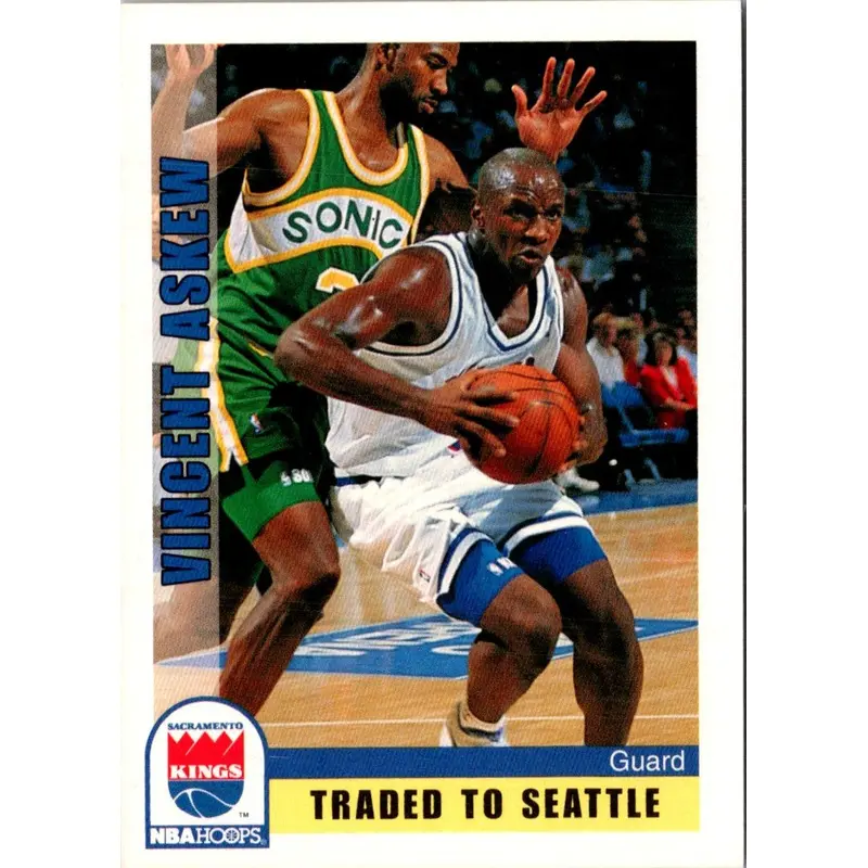 1992 Hoops Vincent Askew #459