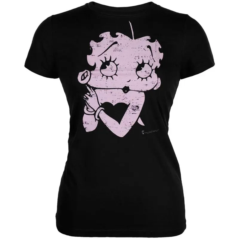 Betty Boop - Betty Pulp Juniors T-Shirt