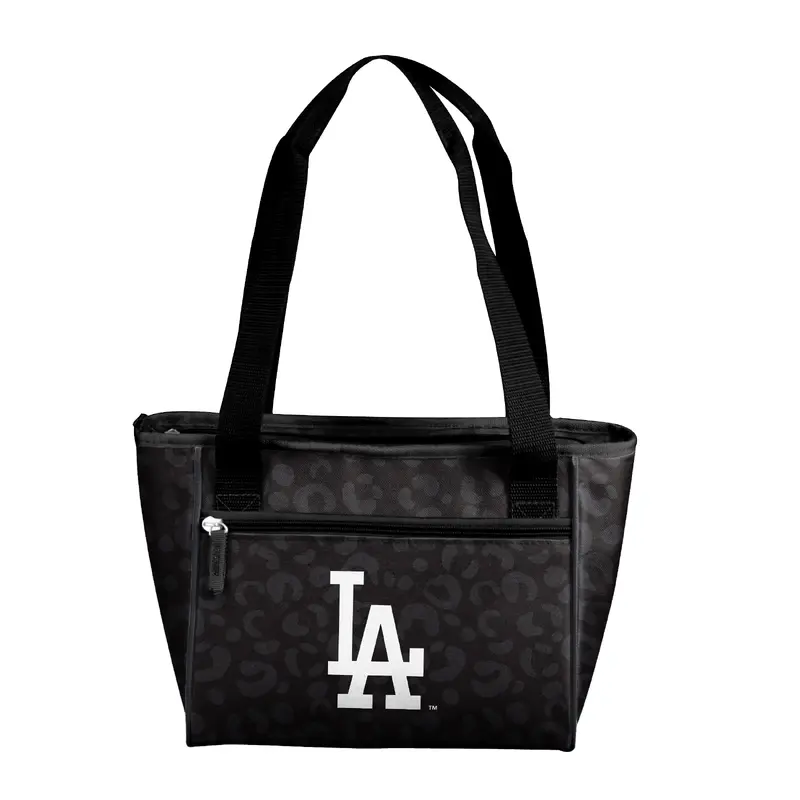 LA Dodgers Leopard Print 16 Can Cooler Tote