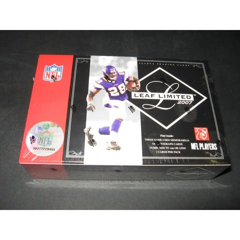 2007 Leaf Limited Football Box (Hobby)