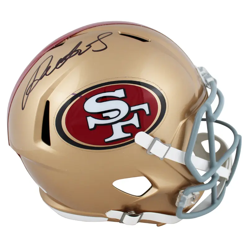 49ers Deebo Samuel Authentic Signed Full Size Speed Rep Helmet JSA #AJ94234