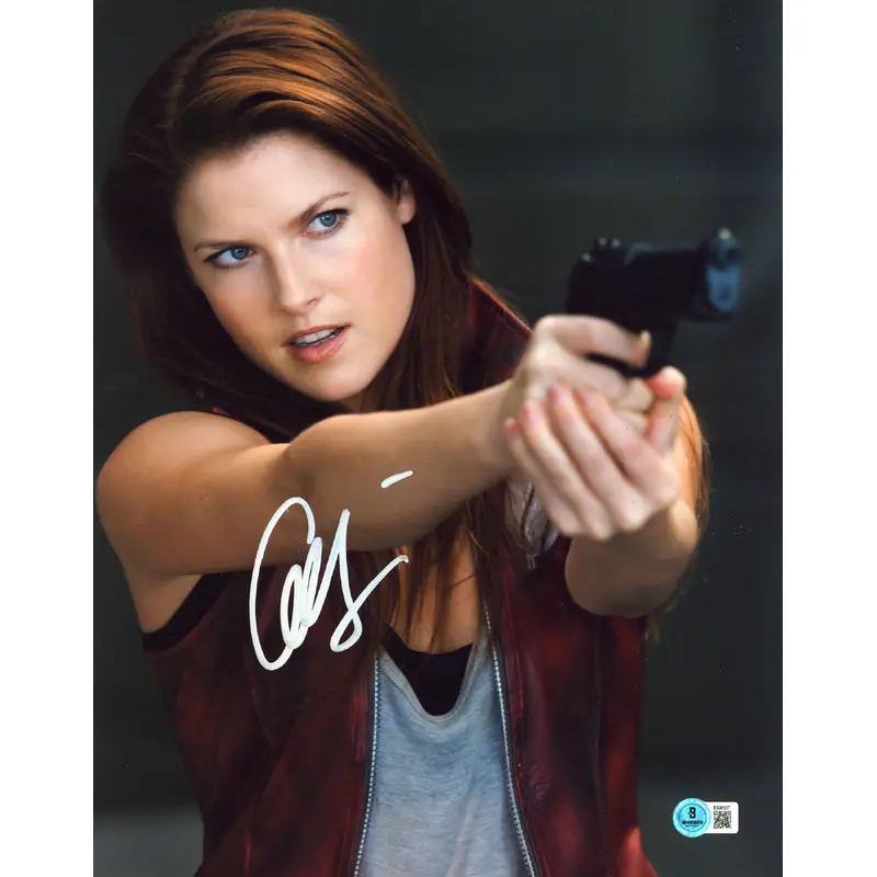 Ali Larter Resident Evil Authentic Signed 11x14 Vertical Photo BAS #BS96937
