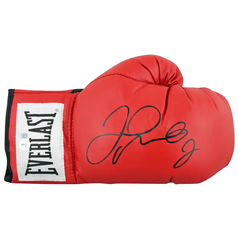 Floyd Mayweather Jr Signed Red Right Hand Everlast Boxing Glove BAS #BP00968