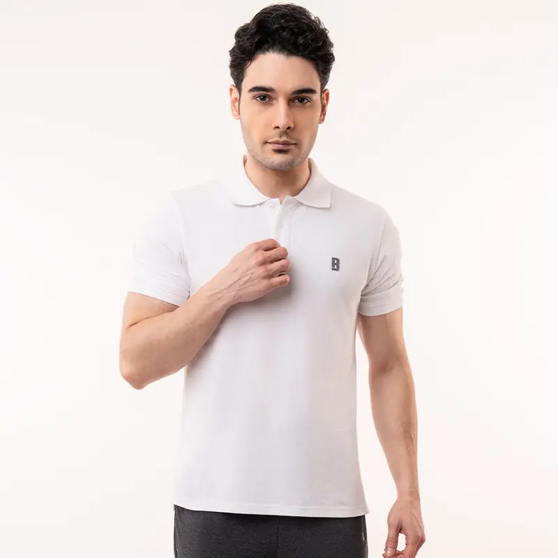 ProPolo Tee - White Athletik | Kibi Sports