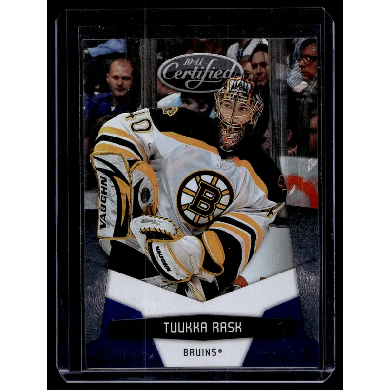 2010-11 Panini Certified - Platinum Blue - Tuukka Rask #15 /250