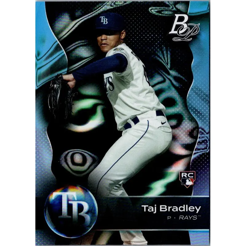 2023 Bowman Platinum Taj Bradley #101 Rookie
