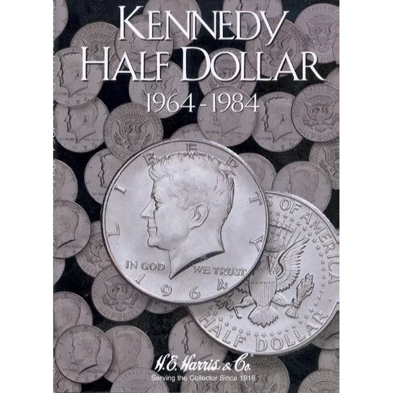 Half Dollar - Kennedy Album Folder 1964-1984