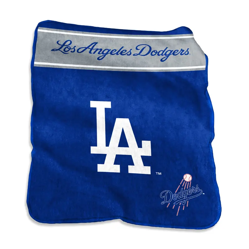 LA Dodgers 60x80 Raschel Throw