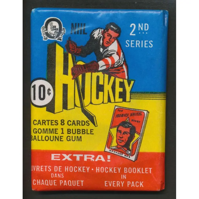 1971/72 OPC O-Pee-Chee Hockey Series 2 Unopened Wax Pack