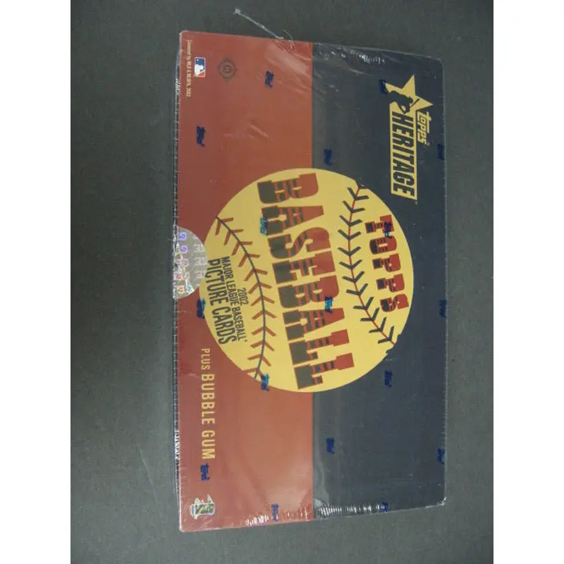 2002 Topps Heritage Baseball Box (Hobby)