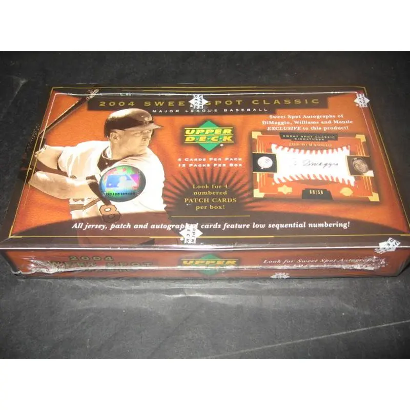 2004 Upper Deck Sweet Spot Classics Baseball Box (Hobby)