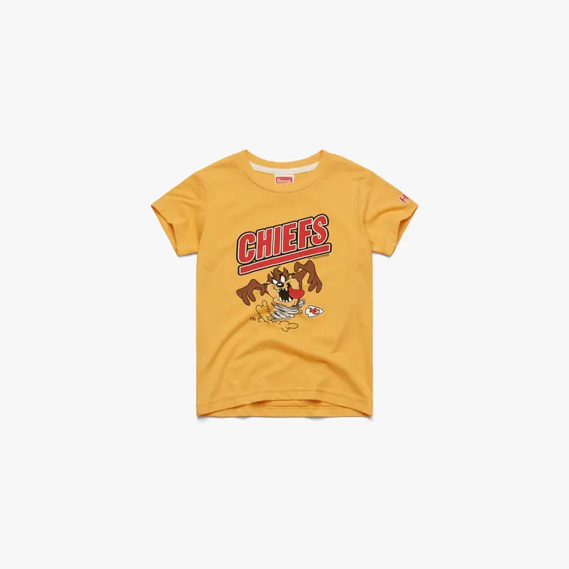 Youth Looney Tunes Taz x Kansas City Chiefs