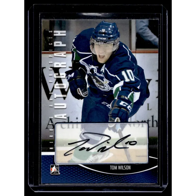 2012-13 In the Game Heroes and Prospects - Autographs - Tom Wilson #A-TW