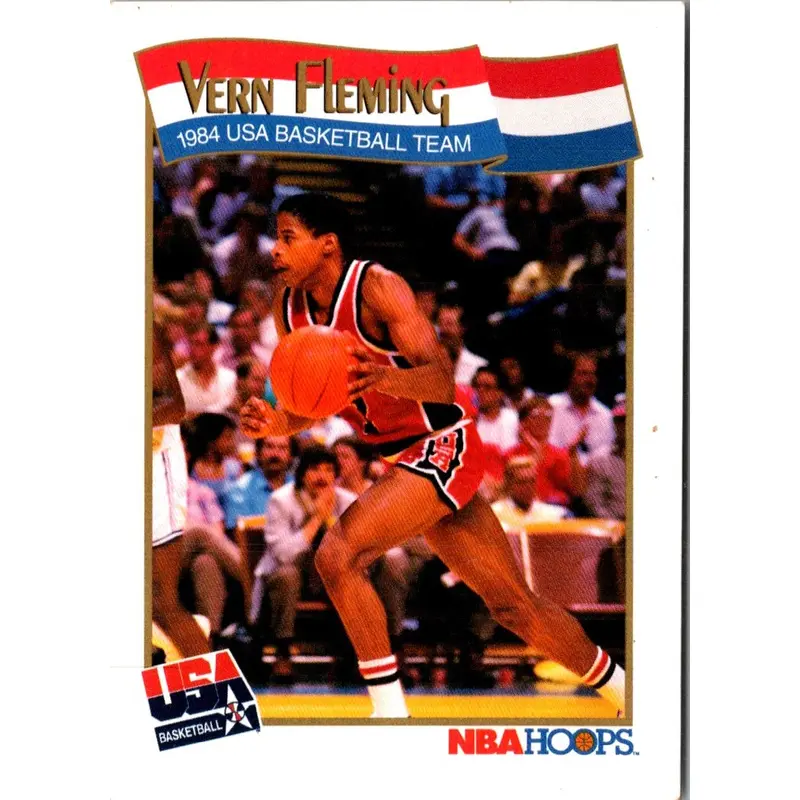 1991 Hoops Vern Fleming #558