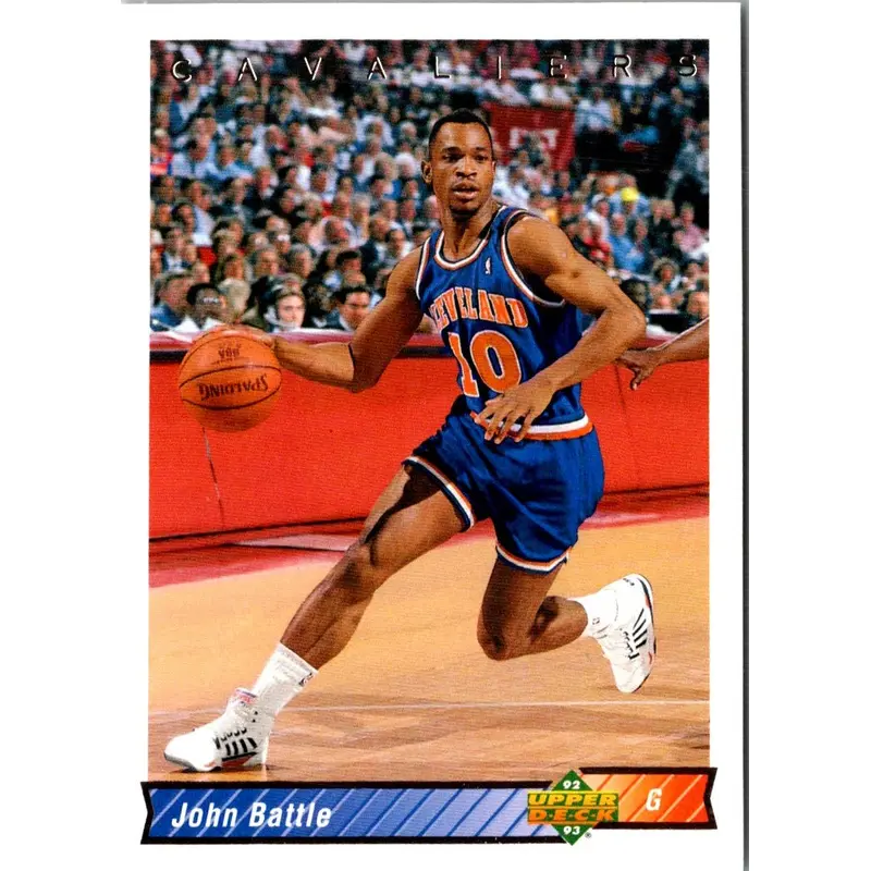 1992 Upper Deck John Battle #218