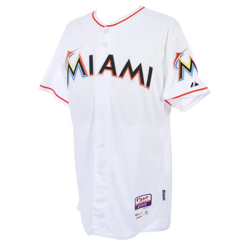 2015 Giancarlo Stanton Miami Marlins Game Used Home Jersey MEARS A10 COA Yankees