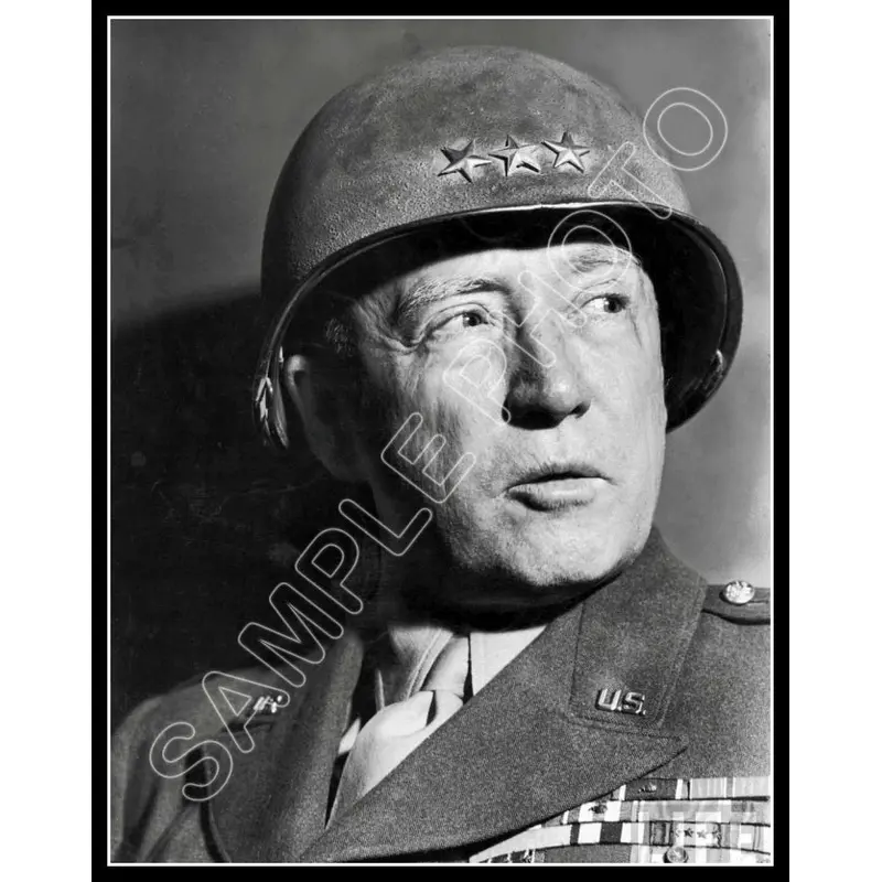 George Patton 11X14 Photo - 2909