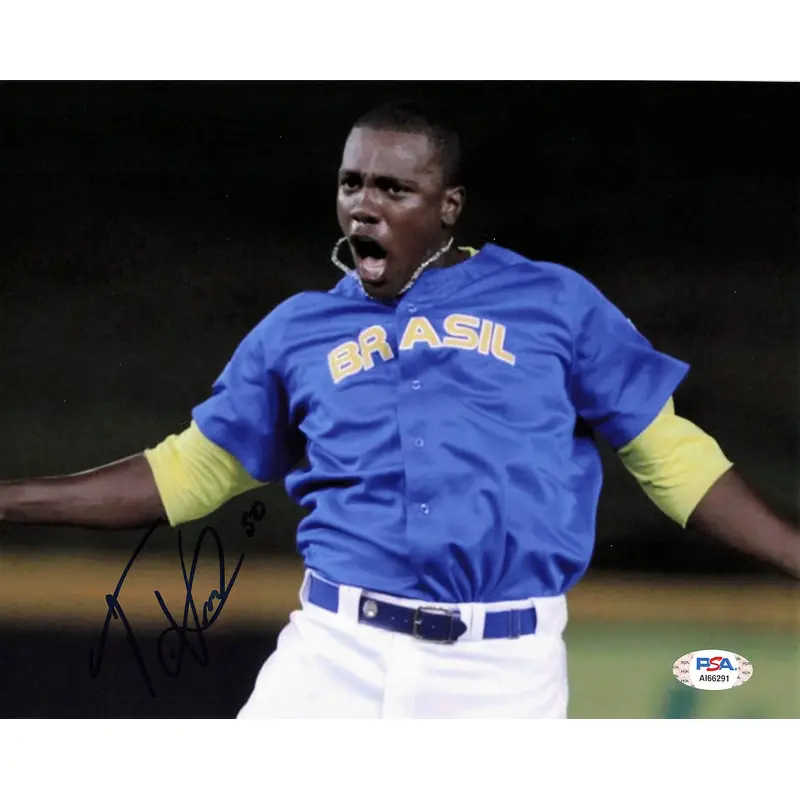 Thyago Vieira signed 8x10 photo Chicago White Sox PSA/DNA Autographed