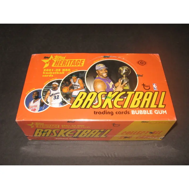 2001/02 Topps Heritage Basketball Box (Hobby)