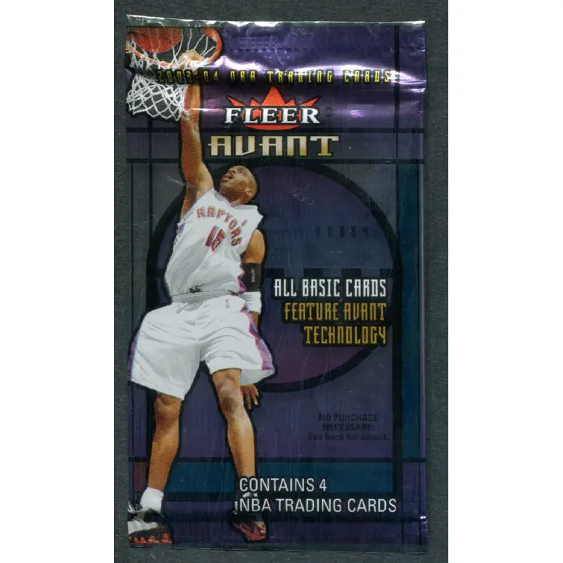 2003/04 Fleer Avant Basketball Unopened Pack (Hobby)