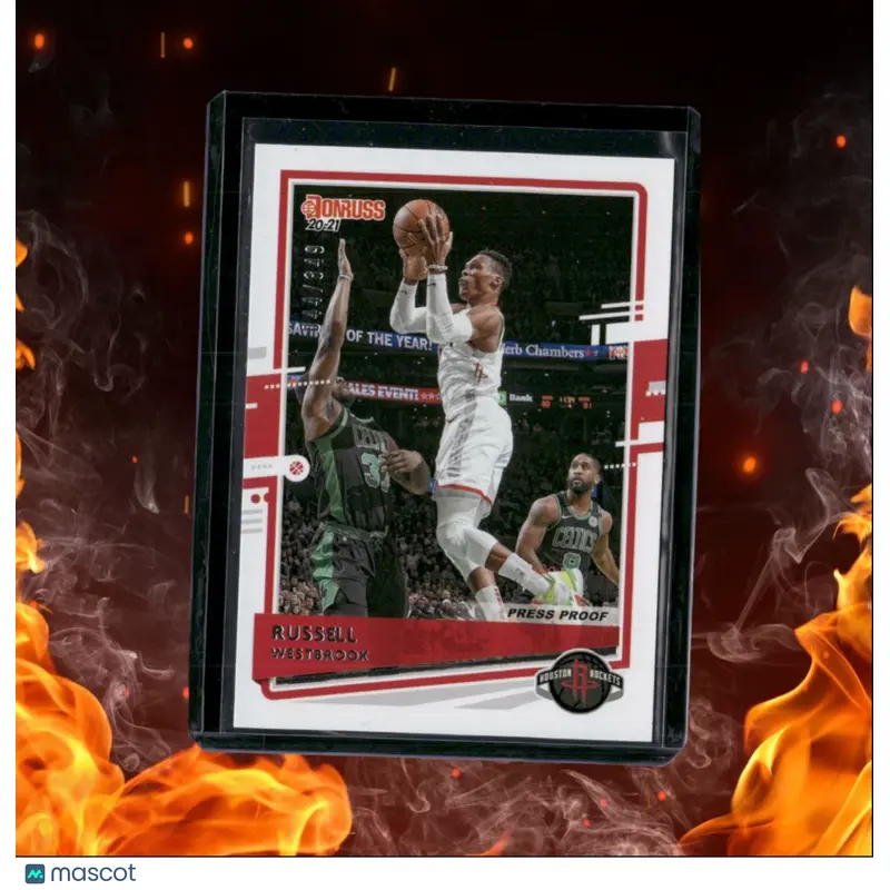 2020-21 Panini Donruss Russell Westbrook Press Proof 044/349 #64