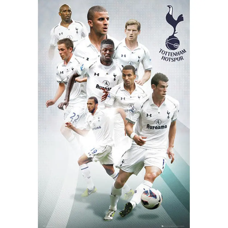 Tottenham Hotspur "Super Eight" 2012/13 Action Poster - GB Eye (UK)