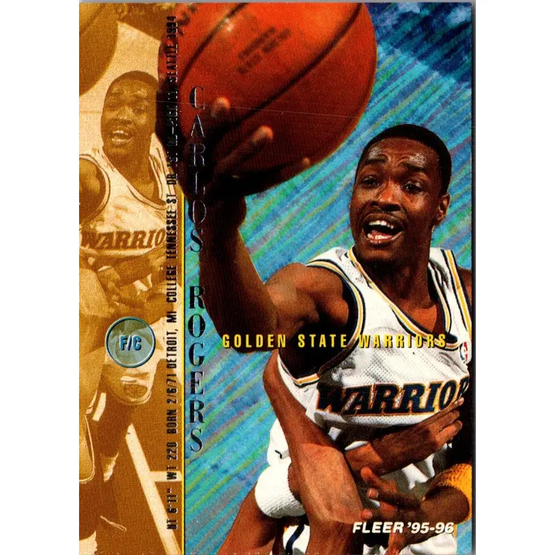 1995 Fleer European Carlos Rogers #61