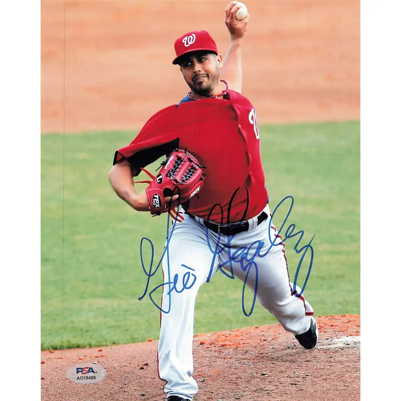 Gio Gonzalez signed 8x10 photo PSA/DNA Washington Nationals Autographed