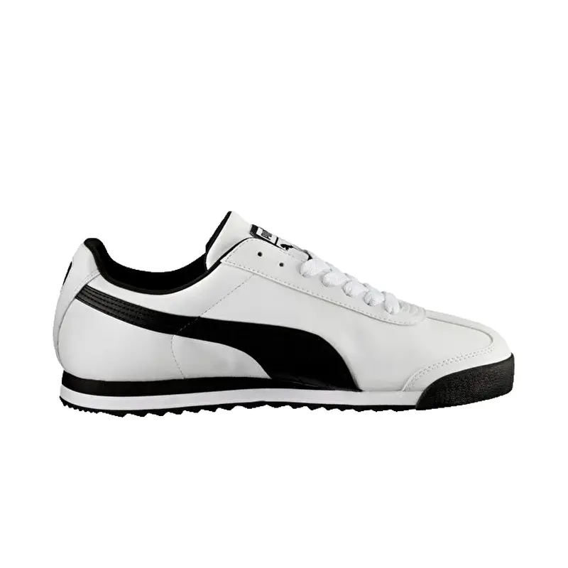 PUMA MENS WHITE SHOE ROMA BASIC+ 353572 04