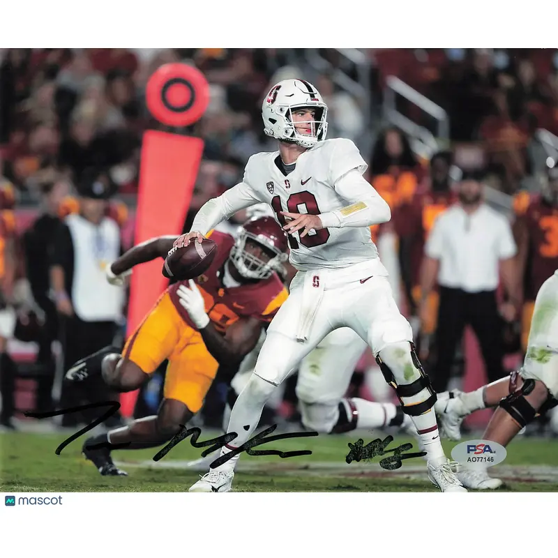 Tanner Mckee Signed 8x10 Photo PSA Autographed Stanford Cardinal
