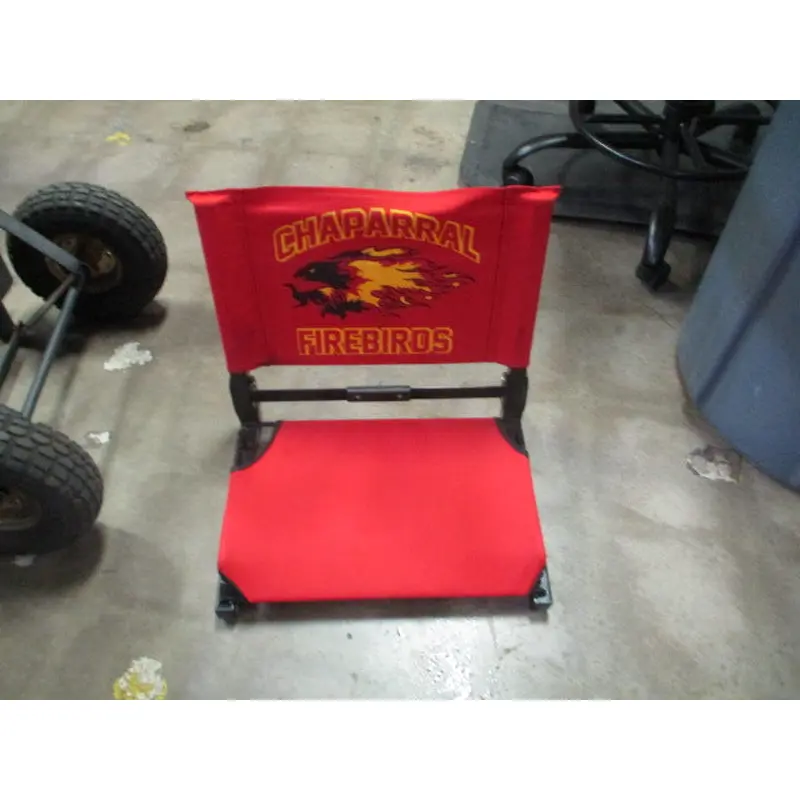 Used The Stadium Chair Company Red "Chaparral Firebirds" Stadium Seat