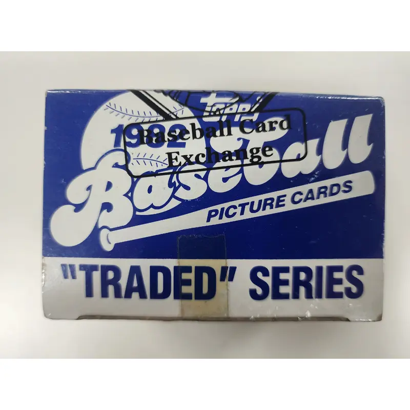 1982 Topps Traded Baseball Factory Set - BBCE Wrapped - Tape Intact