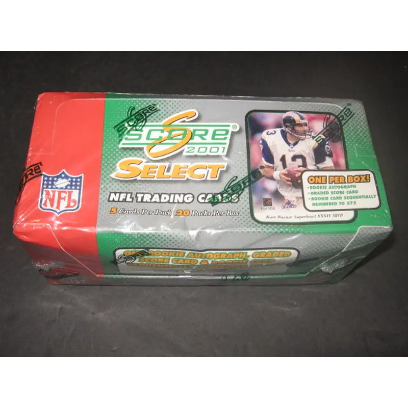2001 Score Select Football Box