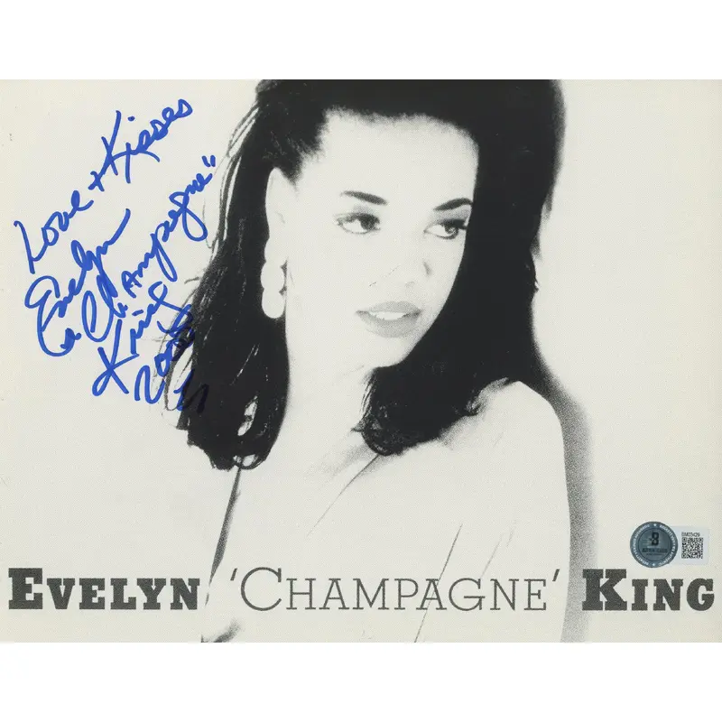 Evelyn "Champagne" King Singer "Love" Authentic Signed 8x10 Photo BAS #BM03429