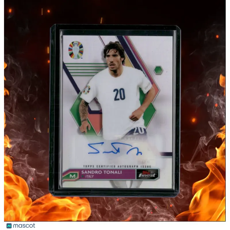2023 Topps Finest Road to Euro Sandro Tonalli Refractor Auto #BCA-ST