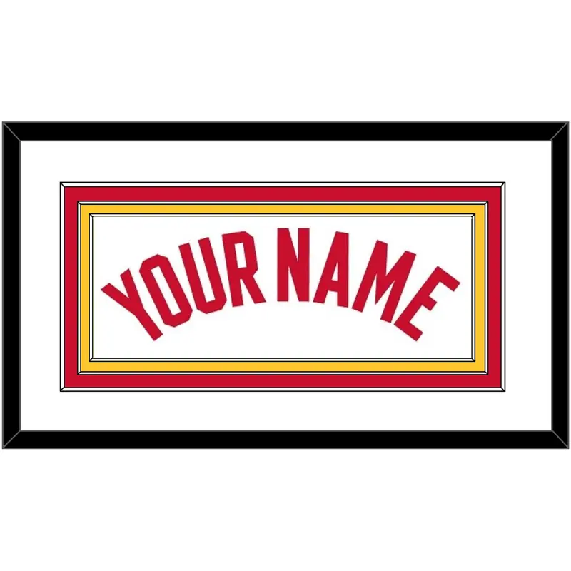 Atlanta Name - White Association - Triple Mat 1