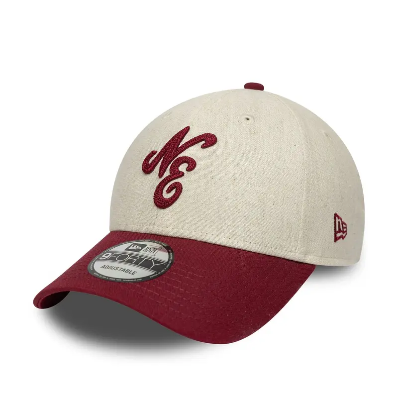 New Era Linen Cream 9FORTY Adjustable Cap
