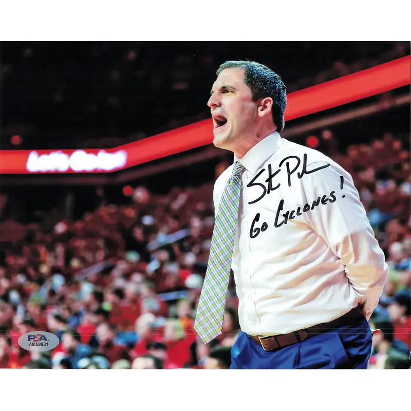 Steve Prohm signed 8x10  photo PSA/DNA Iowa State Cyclones Autographed