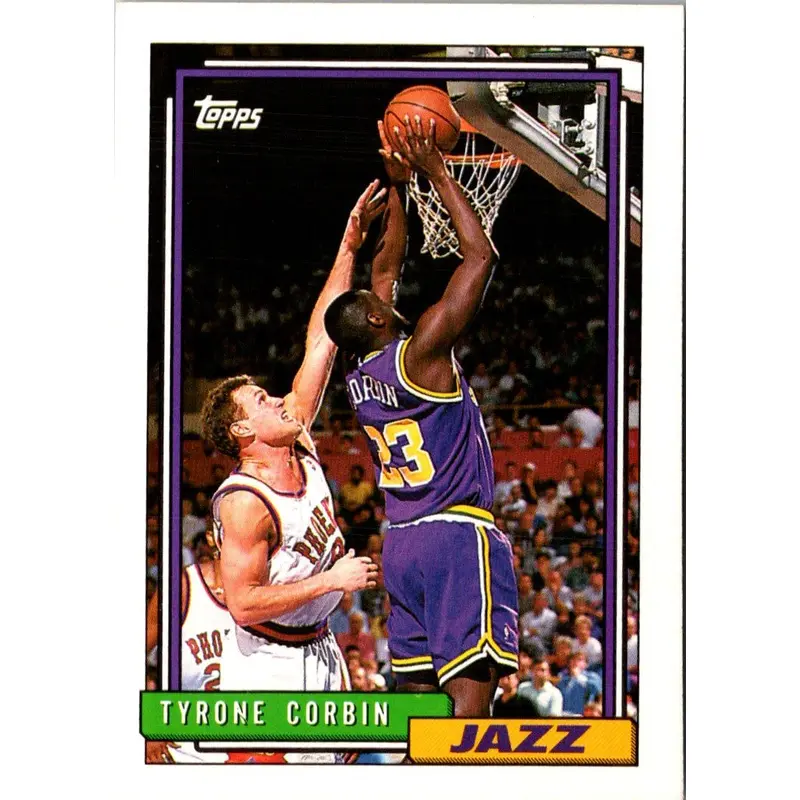 1992 Topps Tyrone Corbin #145