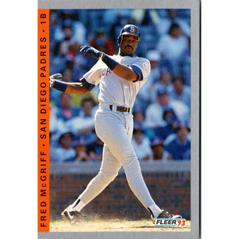 1993 Fleer Fred McGriff #143
