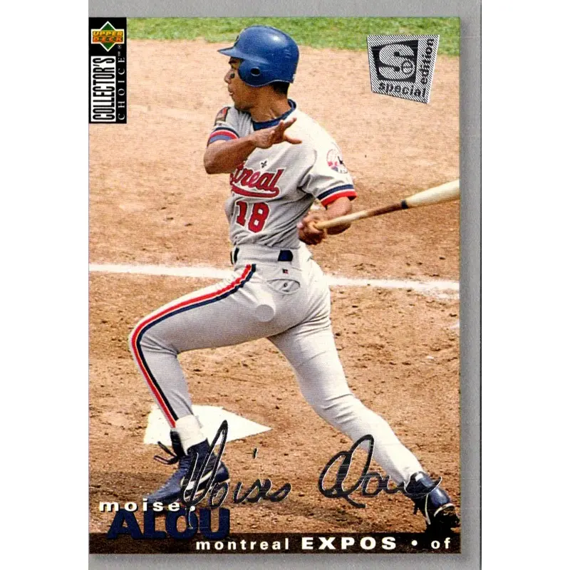 1995 Collector's Choice SE Gold Signature Moises Alou #104