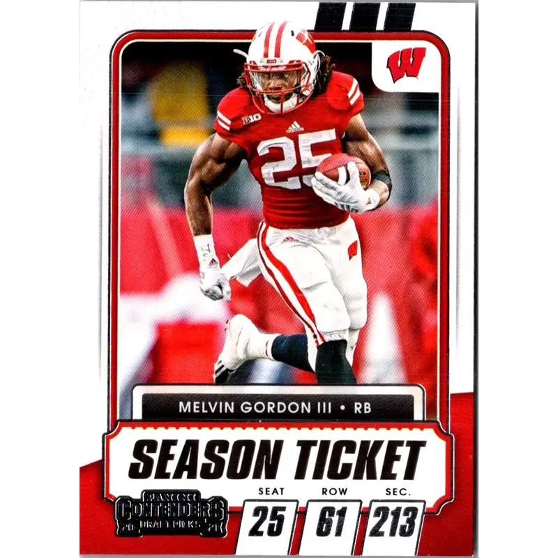 2021 Panini Contenders Draft Picks Game Ticket Red Melvin Gordon III #64