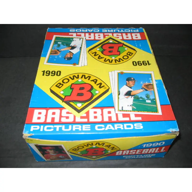 1990 Bowman Baseball Rack Box