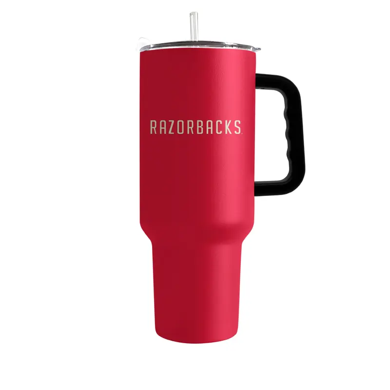 Arkansas Vault 40oz Flipside Powder Coat Tumbler