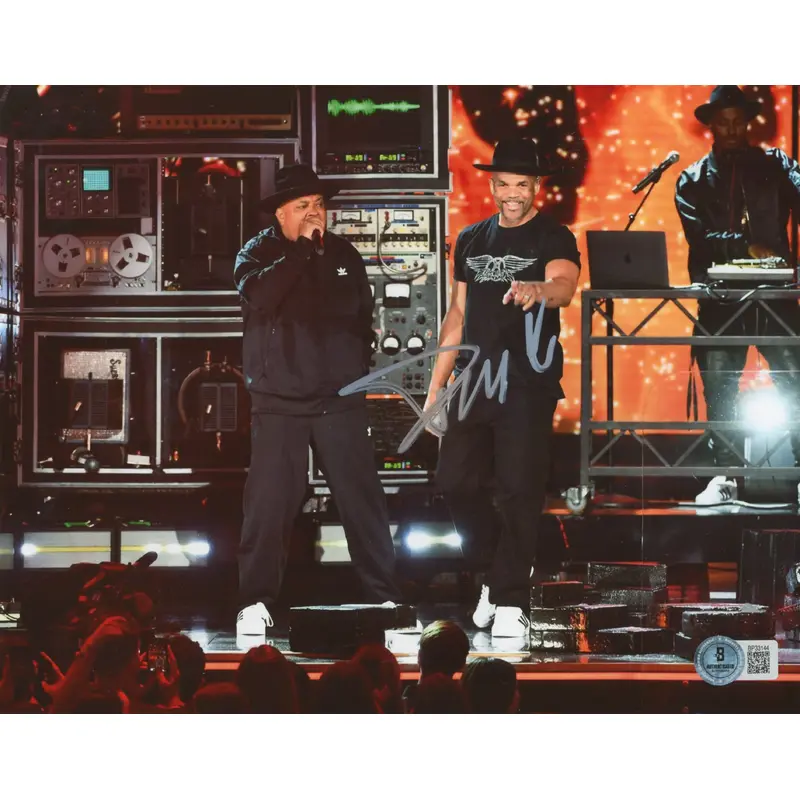 Darryl McDaniels Run DMC Authentic Signed 8x10 Photo Autographed BAS #BP33144