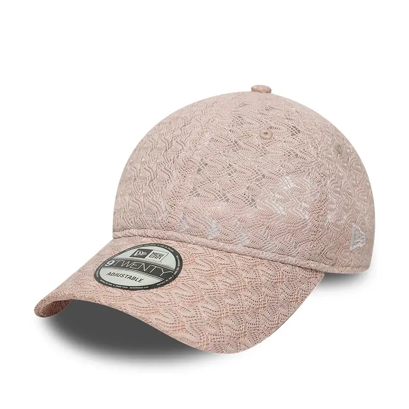 New Era Lace Pastel Pink 9TWENTY Adjustable Cap